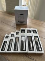 SMEG Stainless Steel Knife Set (Wit) Messenset incl houder, Huis en Inrichting, Keuken | Keukenbenodigdheden, Nieuw, Ophalen of Verzenden