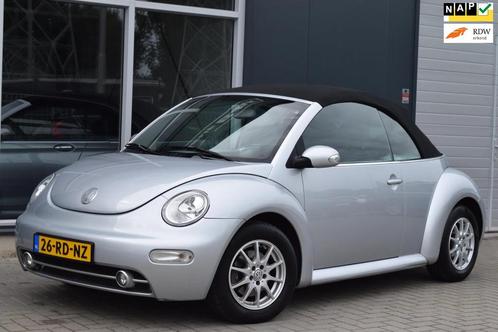 Volkswagen New Beetle Cabriolet 1.6 Highline | Airco | APK 8, Auto's, Volkswagen, Bedrijf, Te koop, Beetle (Kever), ABS, Airbags