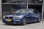 BMW 5-serie M550i xDrive High Executive HUD Pano Lane ACC B&, Auto's, Automaat, Bedrijf, Vierwielaandrijving, Sedan