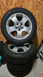 Volkswagen winterbanden met Velg 5x100 185/60 R15, 5mm, Auto-onderdelen, Banden en Velgen, Ophalen, Gebruikt, 15 inch, Banden en Velgen