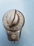 Draadomroepschakellaar bakeliet PTT Philips, Ophalen of Verzenden