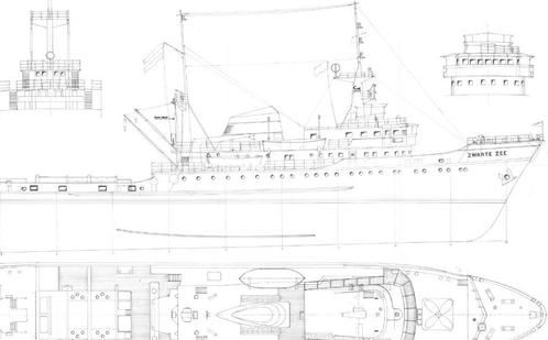 Bouwtekening Smit Zwarte Zee in 2 afmetingen !, Hobby en Vrije tijd, Modelbouw | Boten en Schepen, Nieuw, 1:200 of kleiner, Revell