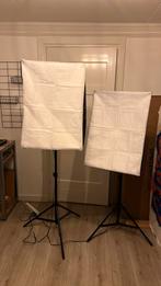Foto studio lampen, Ophalen, Zo goed als nieuw, Complete fotostudio