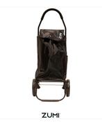 Zumi - Boodschappentrolley - Opvouwbare, Wieltjes, 30 cm of meer, Zwart, Nieuw