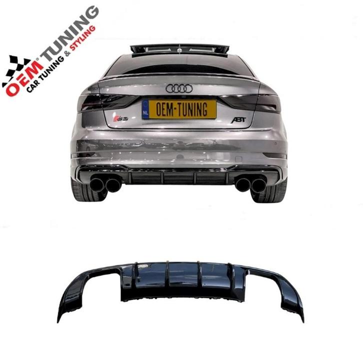 S3 ABT Look Diffuser | AUDI A3 8V | 2016-2019 | S-LINE SEDAN, Auto diversen, Tuning en Styling, Ophalen of Verzenden