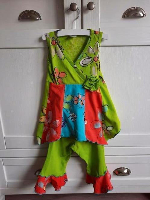 NIEUW Afrikaans Artistiek Uniek Setje Jurk + Broek 3T, Kinderen en Baby's, Kinderkleding | Maat 104, Nieuw, Meisje, Ophalen of Verzenden