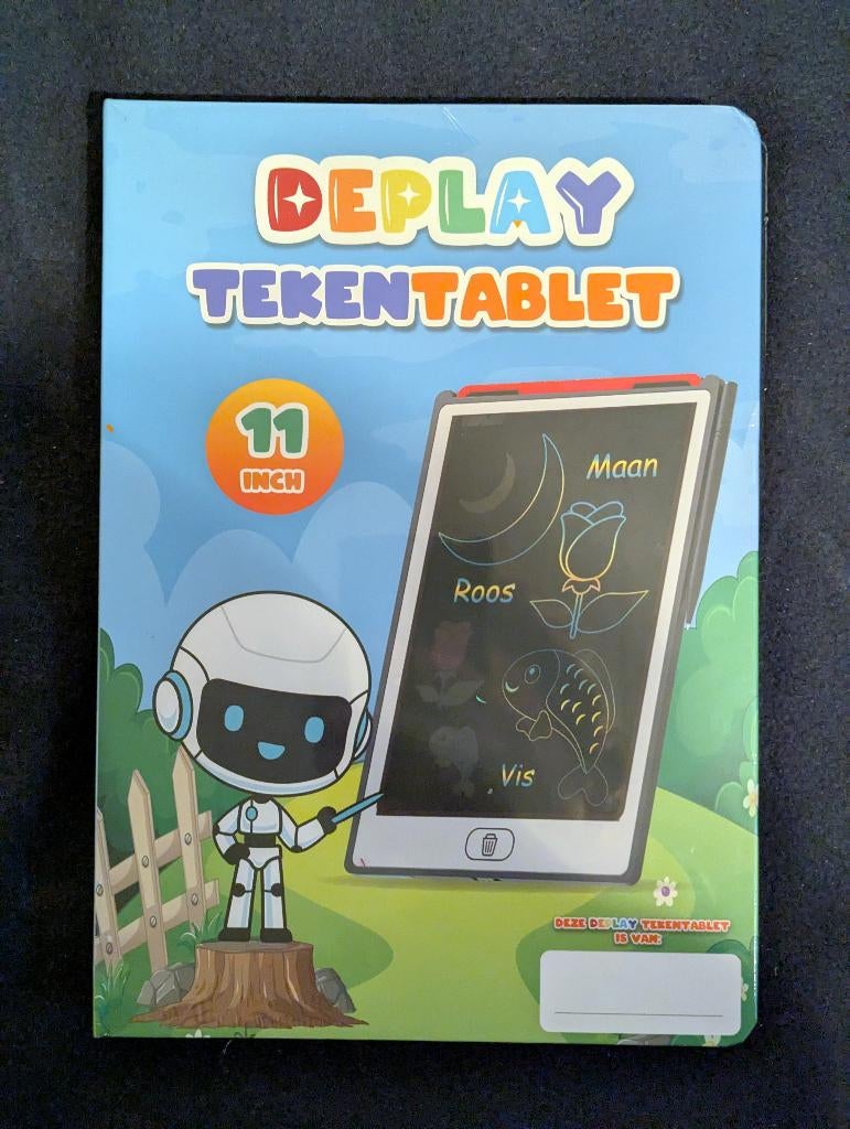 DEPLAY Tekentablet 11" | 3-8 Jaar, Kinderen en Baby's, Speelgoed | Educatief en Creatief, Ophalen of Verzenden, Nieuw, Taal en Lezen