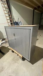 Roldeurkast archiefkast, Ophalen, Gebruikt, 100 tot 150 cm, Metaal