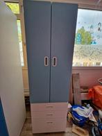 Ikea kinder kledingkast licht blauw, Huis en Inrichting, Kasten | Kledingkasten, Gebruikt, Ophalen