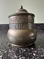 Oude originele koperen Tabak pot voorraadblik. Rio Tiel., Verzamelen, Ophalen of Verzenden, Gebruikt, Gebruiksvoorwerp