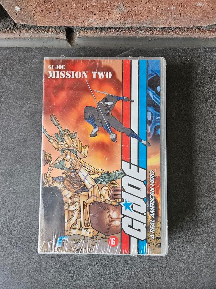 GI Joe VHS - Mission Two - Actie Klassieker! In plastic., Cd's en Dvd's, VHS | Film, Zo goed als nieuw, Overige genres, Vanaf 6 jaar