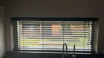 Zwarte houten lamellen luxaflex 163 x 66 cm, Ophalen, Gebruikt
