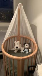 Stokke Sleepi V2 Mini + Bed Uitbreiding, Ophalen, Zo goed als nieuw, Ledikant