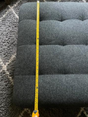 Ikea LANDSKRONA 2-zitsbank - Donkergrijs + poef - afbeelding 4