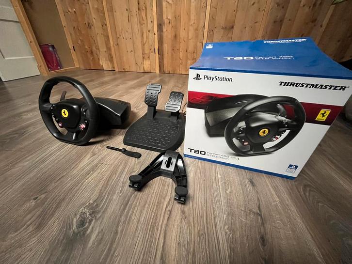 T80 Ferrari 488 GTB Edition zo goed als nieuw, Spelcomputers en Games, Spelcomputers | Sony PlayStation Consoles | Accessoires