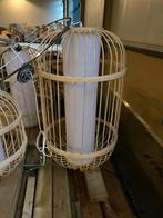 Bamboe lampen met LED - Nieuw in verpakking!, Huis en Inrichting, Lampen | Hanglampen, Ophalen, Nieuw, Hout, Minder dan 50 cm