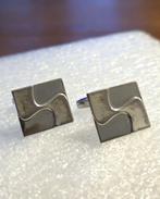 Mooie zilveren (835) MANCHETKNOPEN, Ophalen, Zo goed als nieuw, Zilver