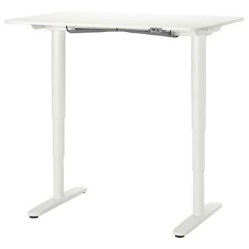 Ikea bekant elektrisch zit/sta, wit, 120x80 cm  NIEUWSTAAT 
 beschikbaar voor biedingen