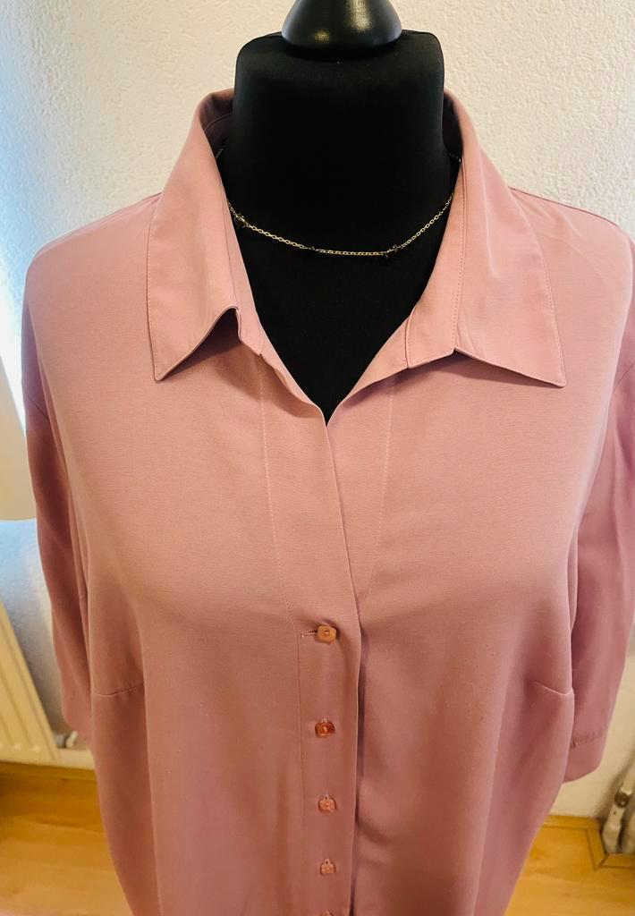 Ulla Popken blouse maat 54/56 oudroze, Kleding | Dames, Grote Maten, Zo goed als nieuw, Blouse of Tuniek, Roze, Ophalen of Verzenden