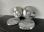 Chromen FIAT 500 OLDTIMER wieldoppen - Set van 4 stuks, Ophalen of Verzenden, Zo goed als nieuw