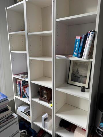 3 Ikea boekenkasten 