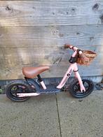 Loopfiets roze met mandje, Ophalen, Zo goed als nieuw, Loopfiets