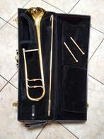 trombone, Muziek en Instrumenten, Blaasinstrumenten | Trombones, Ophalen of Verzenden, Zo goed als nieuw, Met koffer, Tenor