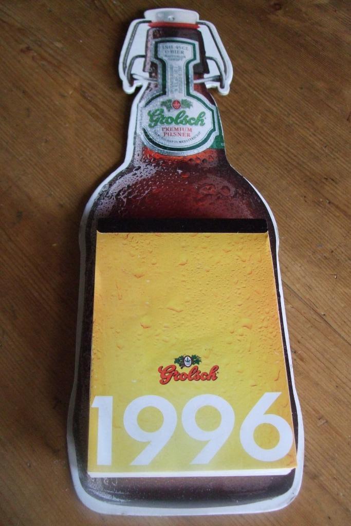 Grolsch dagkalender 1996, Verzamelen, Biermerken, Nieuw, Overige typen, Grolsch, Ophalen of Verzenden