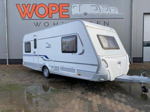 Wilk Sento 530 UE Isabella voortent, Caravans en Kamperen, Caravans, Bedrijf, tot en met 4, 1250 - 1500 kg, Rondzit, Wilk, 2 aparte bedden