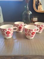 Cappuccino mokken van DE, Huis en Inrichting, Keuken | Servies, Ophalen of Verzenden, Zo goed als nieuw, Overige stijlen, Kop(pen) en/of Schotel(s)