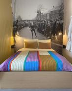IKEA Malm bed 180x200 met bedlades, Ophalen, Gebruikt, Wit, Tweepersoons