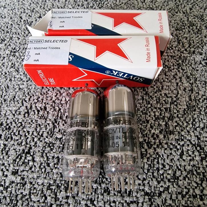 Sovtek 6H30 EB Matched Pair Buizen, Audio, Tv en Foto, Buizenversterkers, Buis of Buizen, Ophalen of Verzenden