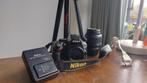 Nikon D5200 + Nikkor 18-55mm lens + Talens statief, Overige typen, Eén persoon