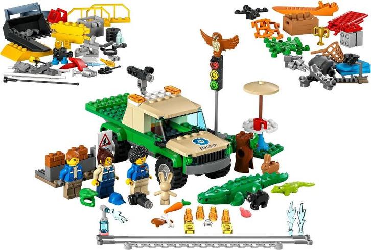 LEGO | Wilde dieren reddingsmissies | 60353, Kinderen en Baby's, Speelgoed | Duplo en Lego, Nieuw, Lego, Complete set, Ophalen of Verzenden