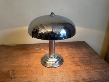 art deco Champignonlamp Tafellamp Bureaulamp art deco 1930  beschikbaar voor biedingen