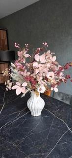 Prachtig mooi boeket incl vaas, Ophalen of Verzenden, Zo goed als nieuw