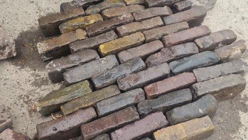 Kromme oude bonte walen,echt mooi, Tuin en Terras, Tegels en Klinkers, Gebruikt, Klinkers, Overige materialen, 10 m² of meer, Ophalen