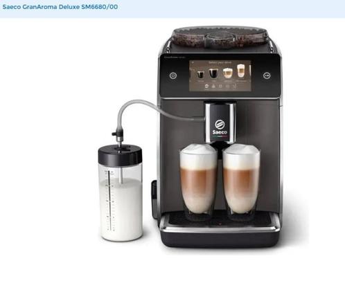 Saeco GranAroma Deluxe Espressomachine SM6680, Witgoed en Apparatuur, Koffiezetapparaten, Zo goed als nieuw, Gemalen koffie, Koffiebonen