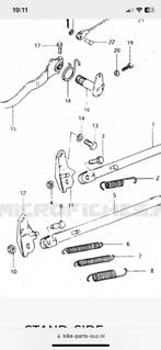 Suzuki DR500S zijstandaard. Gevraagd, Motoren, Ophalen of Verzenden, Gebruikt