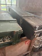 Leger opberg kisten., Ophalen of Verzenden, Zo goed als nieuw, Minder dan 50 cm