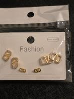 Oorbellen roestvrijstalen set, Overige materialen, Nieuw, Ophalen of Verzenden, Knopjes of Stekers