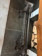 Gietijzeren haardstel gereedschap, Huis en Inrichting, Haarden, Ophalen, Gebruikt, Vrijstaande haard, Houthaard