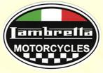 Lambretta Motorcycles sticker #5, Ophalen of Verzenden