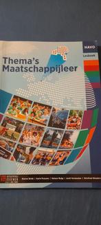 Thema's Maatschappijleer Havo werkboek, Boeken, Ophalen of Verzenden, Alpha, Nieuw, Niet van toepassing