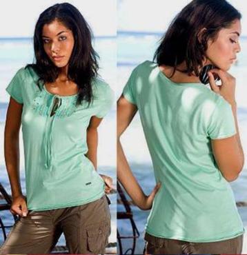 Protest Vista t-shirt fresh mint groen maat L/40 - NIEUW! beschikbaar voor biedingen