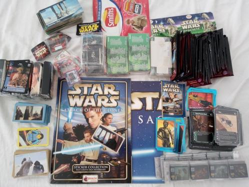 Starwars stickers en tradingcards etc, Verzamelen, Star Wars, Zo goed als nieuw, Spel, Ophalen of Verzenden