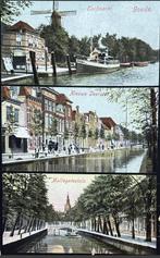 Gouda, drieluik, Ophalen of Verzenden, Voor 1920, Gelopen, Zuid-Holland