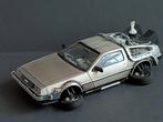 De Lorean Dmc 12 back to the future 1:18 Sunstar Pol, Hobby en Vrije tijd, Modelauto's | 1:18, Zo goed als nieuw, Verzenden