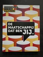 De maatschappij dat ben jij., Ophalen of Verzenden, Zo goed als nieuw, Overige niveaus, Nederlands