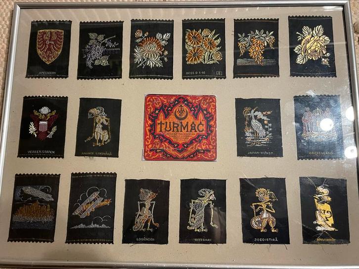 Zeldzame Turmac Zijdjes Verzameling, Antiek en Kunst, Kunst | Etsen en Gravures, Ophalen of Verzenden